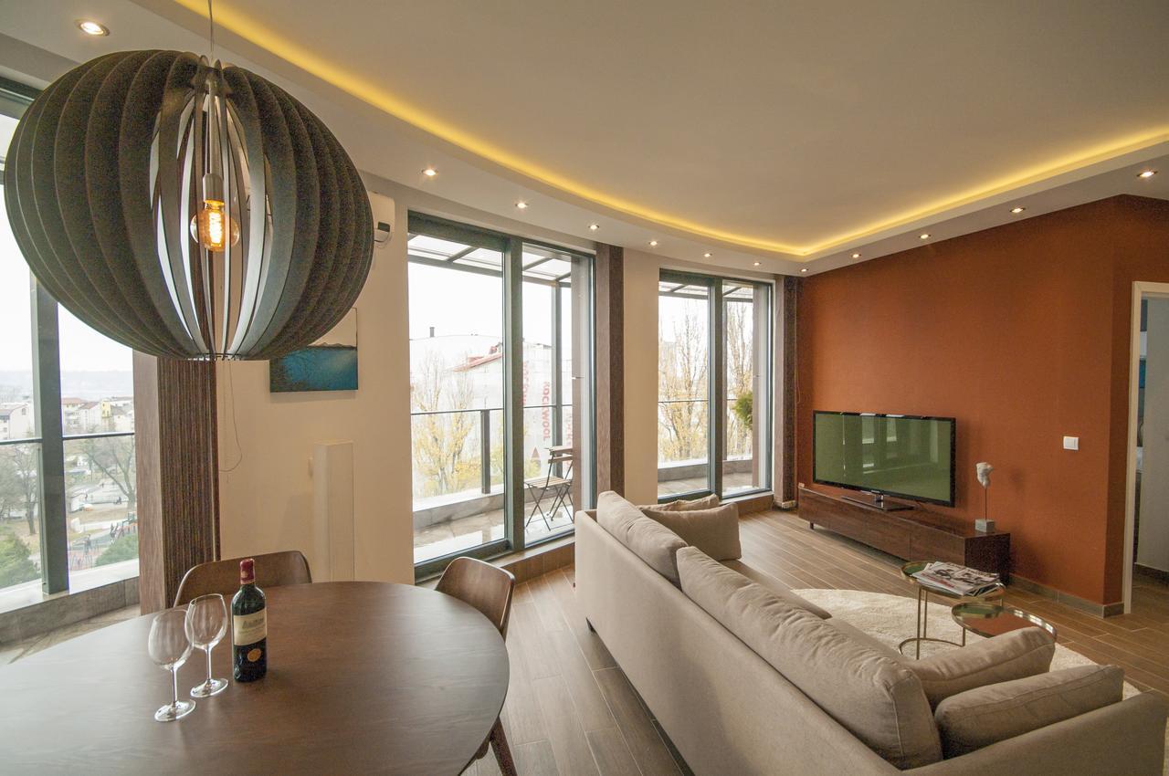 Ferienwohnung Exclusive Penthouse In Central Belgrad Exterior foto